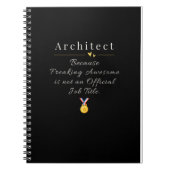 Carnet Architecte (Devant)