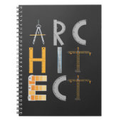 Carnet Architecte Cadeaux Étudiants en architecture (Devant)