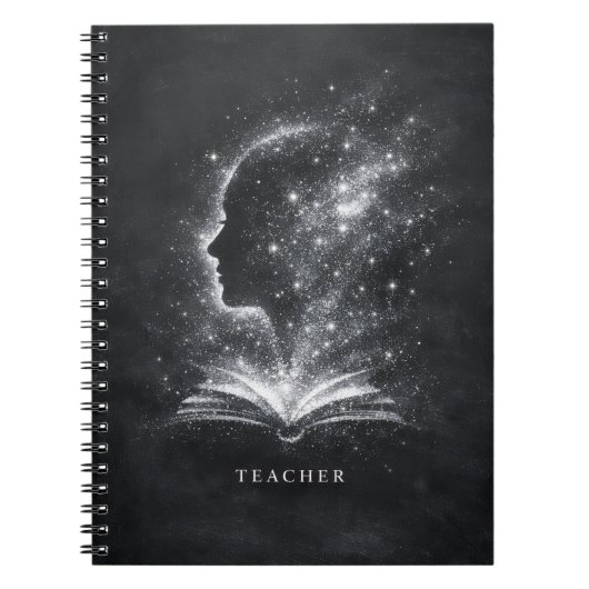 Carnet Architecte de futurs esprits Art pour l'enseignant (Devant)