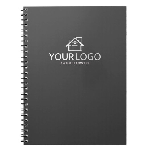 Carnet Architecte Entreprise Startup Business Logo Papier (Devant)