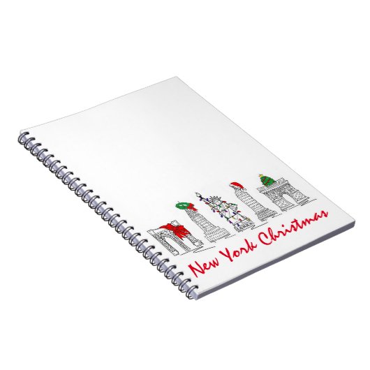 Carnet Architecture de Noël de New York City (Côté Droit)