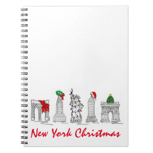 Carnet Architecture de Noël de New York City