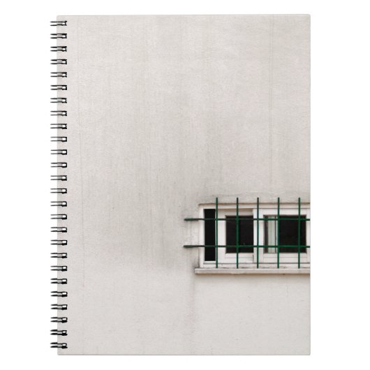 Carnet Architecture des fenêtres de bâtiment ancienne (Devant)