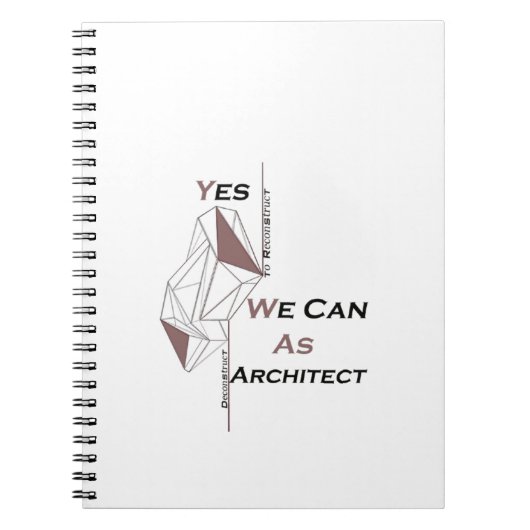 Carnet architecture, design moderne, art géométrique, noi (Devant)