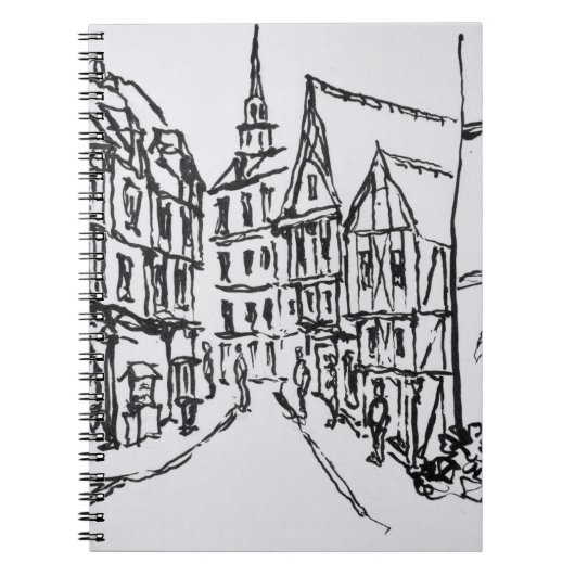 Carnet Architecture | Dinan, Bretagne, France (Devant)