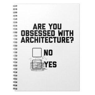 Carnet Architecture Obsédée  Architectes Cadeaux Étudi