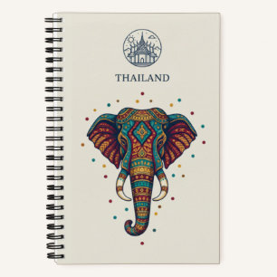 Carnet Archives de l'héritage thaïlandais et de l'éléphan