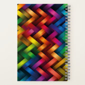 Carnet Arcoíris de Geometría Vibrante (Verso)
