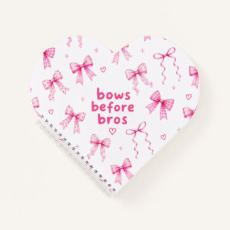 Carnet Arcs Amusants Avant Bros Coquette Ruban Rose
