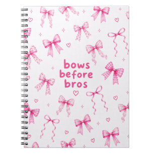 Carnet Arcs Amusants Avant Bros Ruban Rose Coquette Cadea