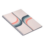 Carnet Arcs colorés de style rétro (Côté Droit)