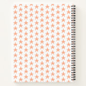 Carnet Arcs-en-ciel et étoiles personnalisés à l'aquarell (Dos)