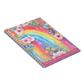 Carnet Arcs-en-ciel et fleurs d'eau douce (Côté Droit)