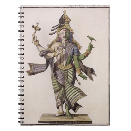 Carnet Ardhanarishvara, de 'voyage Indes aux. et d'une La (Devant)