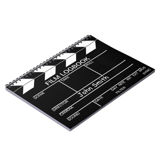 Carnet Ardoise de film (Côté gauche)