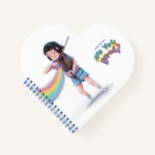 Carnet Are You Bored? Heart Notebook (Devant)