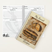 Carnet Arepa Pain Ephemera Collage Art (À l'intérieur)