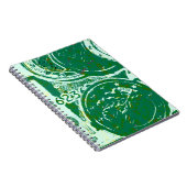 Carnet Argent vert (Côté Droit)