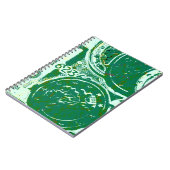 Carnet Argent vert (Côté gauche)