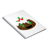 Carnet argent yeux pub de noël (Côté Droit)