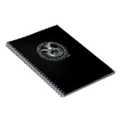 Carnet argenté runique de dragon (Côté Droit)