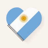 Carnet Argentina flag (Devant)