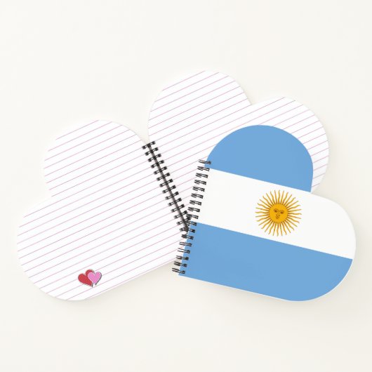 Carnet Argentina flag (Intérieur)