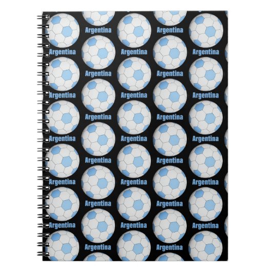Carnet Argentine de football (Devant)