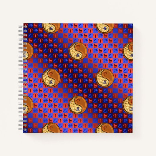 Carnet Aries et bois d'ox (Devant)