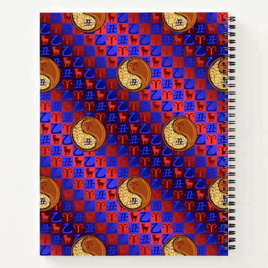 Carnet Aries et bois d'ox (Dos)