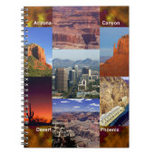 Carnet Arizona Desert Collage (Devant)