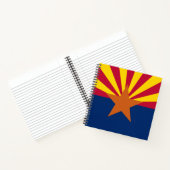 Carnet Arizona Drapeau : Réglage de Star Sun, État du cui (Intérieur)