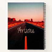 Carnet Arizona Sunset Desert Red Rocks (Dos)