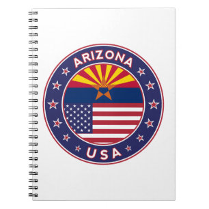 Carnet Arizona, t-shirt Arizona, affiche Arizona, autocol