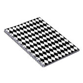 Carnet Arlequin noir et blanc (Côté Droit)