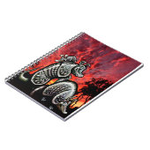 Carnet Armadillos Red Sky (Côté gauche)