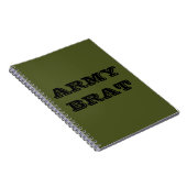 Carnet Armée Brat (Côté Droit)