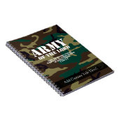 Carnet Armée du seigneur, écriture sainte Camo de bible (Côté Droit)
