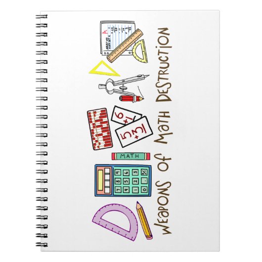 Carnet Armes de destruction de maths (Devant)