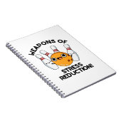 Carnet Armes de réduction du stress Bowling drôle drôle P (Côté Droit)