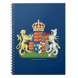 Carnet Armoiries Anne Boleyn