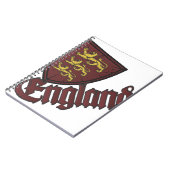 Carnet Armoiries de l'Angleterre (Côté gauche)