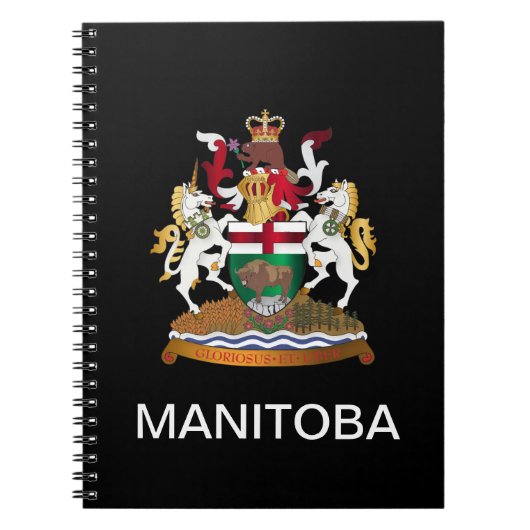 Carnet Armoiries du Manitoba (Devant)