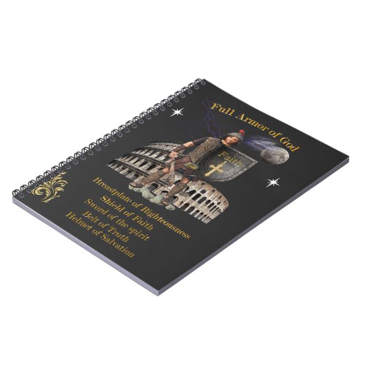 Carnet Armure complète de DIEU (Côté gauche)