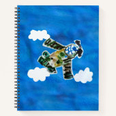 Carnet Army Jet "Art by Kids" (Devant)