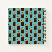 Carnet Arômes rétro éclatants recettes personnalisées liv (Dos)