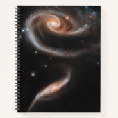 Carnet Arp 273 Galaxies Interagissant En Andromède. (Devant)