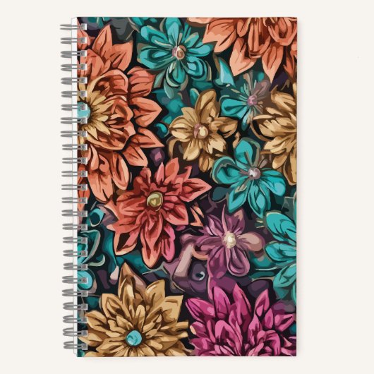 Carnet Arrangement de Flower (Recto)