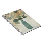 Carnet Arrangement neutre - Verdure dans le Vase (Côté Droit)