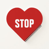 CARNET ARRÊTER LE SIGNE (Dos)